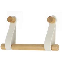 Soportes Papel Higiénico Y Portarrollos>Portarrollos Papel Higiénico Bambú Y Asa