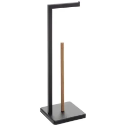 5five Accesorios De Lavabo>Portarrollos wc bambú NATUREO negro