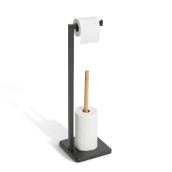 5five Accesorios De Lavabo>Portarrollos wc bambú NATUREO negro