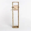 Accesorios De Baño>Portarrollos wc beige de cuerda