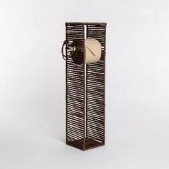 Accesorios De Baño>Portarrollos wc marrón de cuerda