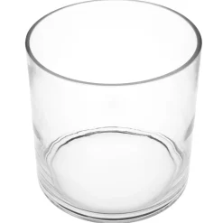 atmosphera Portavelas Y Candelabros>Portavelas De Vidrio 18x17.5Cm