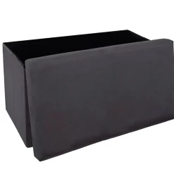 atmosphera Puff Y Banquitos|Estilo Contemporaneo>Puf Doble Con Almacenaje 76.6x38x37.5Cm