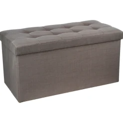 atmosphera Puff Y Banquitos|Estilo Contemporaneo>Puf Lysandre C/Almacenaje 76x38x38Cm