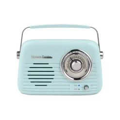 Electrodomésticos>Radio VINTAGE CUISINE menta con bluetooth