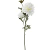 atmosphera Plantas Y Flores Artificiales>Rama De Dalia 3 Flores Artificial 62Cm