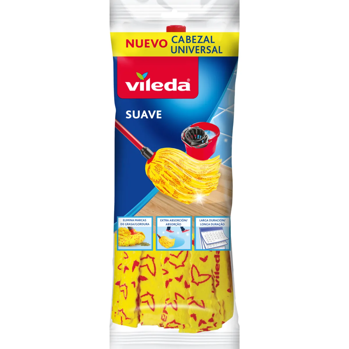 Fregonas Y Paños>Recambio Fregona Suave VILEDA