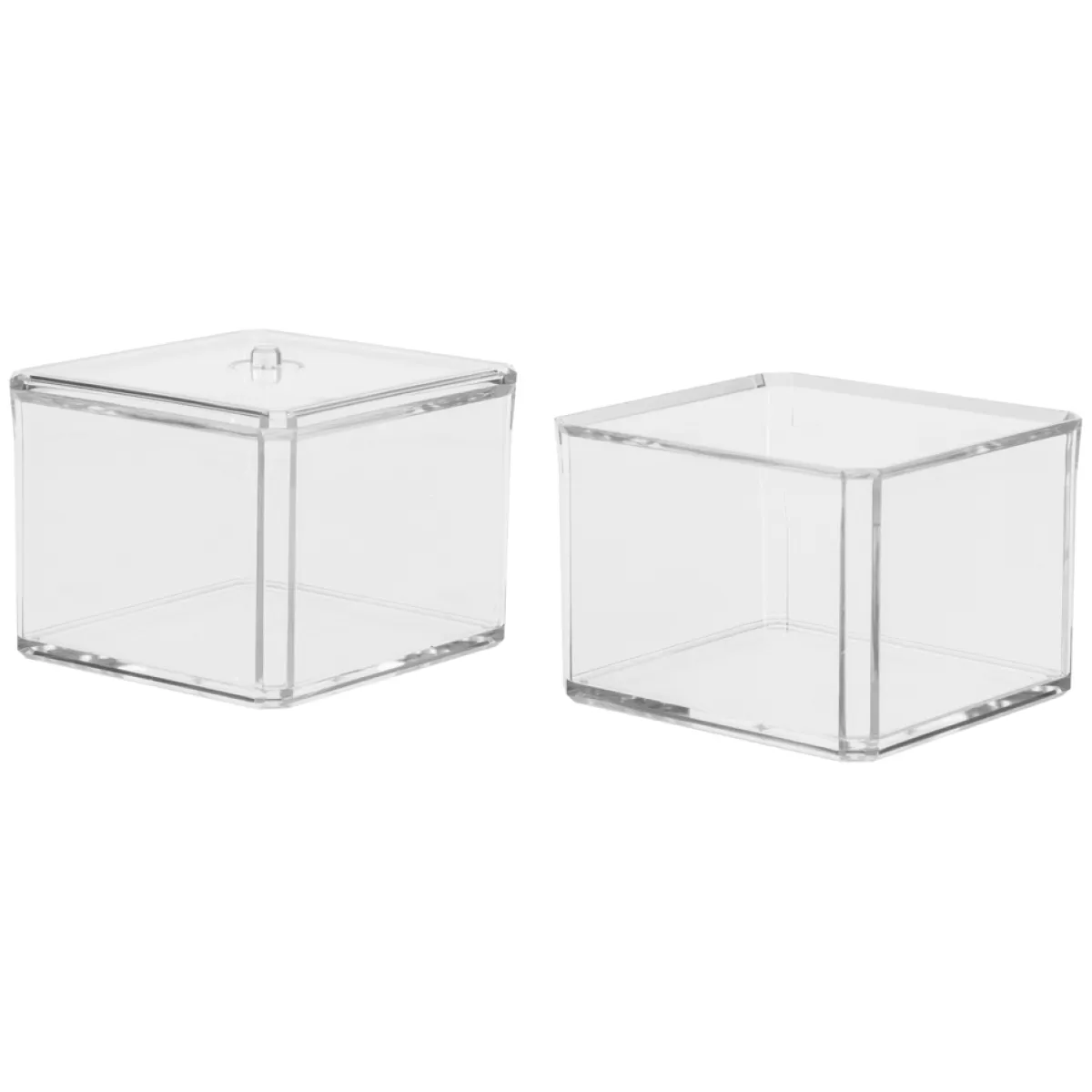 5five Accesorios De Lavabo>Recipiente Para Algodones Con 2 Compart.