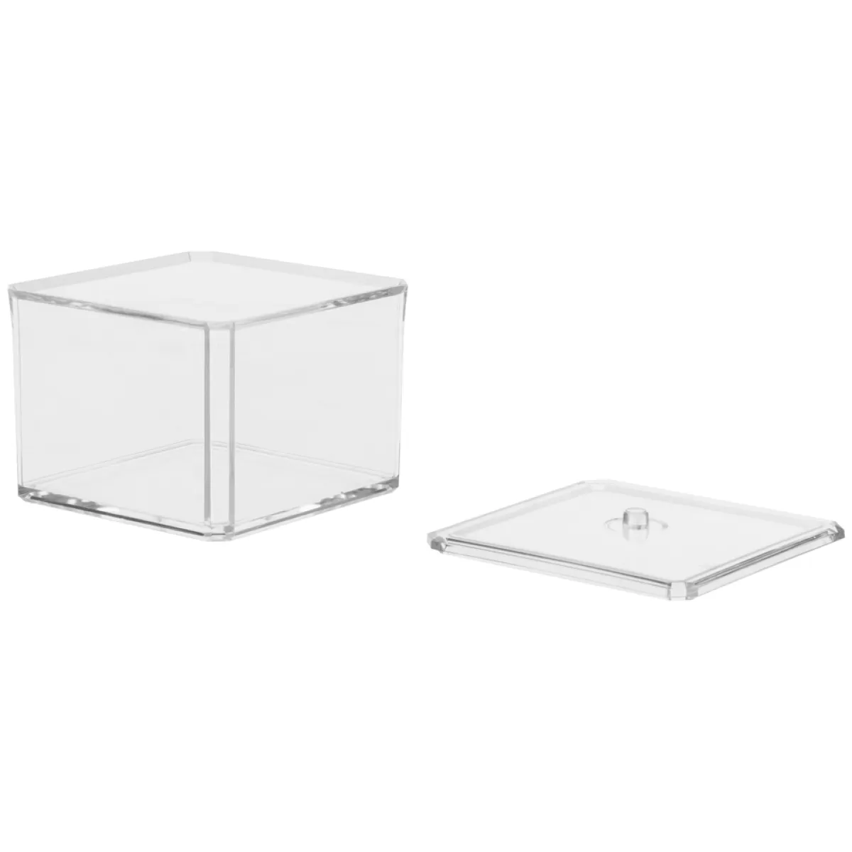 5five Accesorios De Lavabo>Recipiente Para Algodones Con 2 Compart.