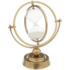 atmosphera Accesorios|Estilo Contemporaneo>Reloj De Arena Con Soporte 21x11x25Cm