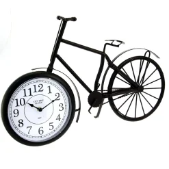 atmosphera Relojes|Estilo Industrial>Reloj De Mesa Bicicleta De Metal 32x52Cm