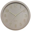 atmosphera Relojes>Reloj de pared ALIZEE taupe 30.5cm