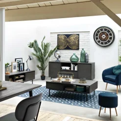 atmosphera Relojes>Reloj De Pared Charly De Plástico 76Cm