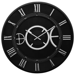 atmosphera Relojes>Reloj De Pared Kerian Negro 57cm