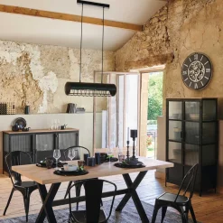 atmosphera Relojes>Reloj De Pared Meca Soul De Metal 70Cm