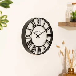 atmosphera Relojes>Reloj De Pared Vintage Negro 35Cm