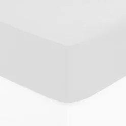 atmosphera Sábanas Y Protectores>Sábana bajera ajustable blanca 90x190cm