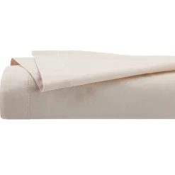 atmosphera Sábanas Y Protectores>Sábana encimera beige de algodón percal 240x290cm