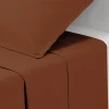 atmosphera Sábanas Y Protectores>Sábana encimera terracota 240x290cm