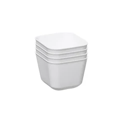 5five Accesorios De Almacenamiento>Set 4 Cajas Organizadoras Blancas