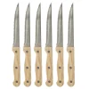 5five Placas Calefactoras Y Tablas De Cortar>Set 6 Cuchillos Chuleteros Mango Madera