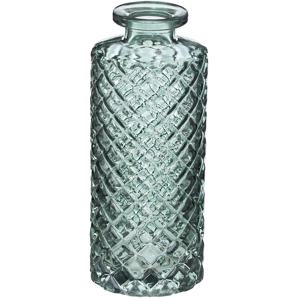 atmosphera Jarrones Y Vasos>Set 3 Jarrones De Vidrio Verde