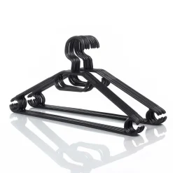 5five Perchas Y Travesaños>Set 10 perchas negras