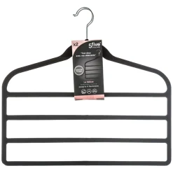 5five Perchas Y Travesaños>Set 2 Perchas Pantalones C/4 Div.