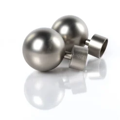 Varillas Y Accesorios>Set 2 Remates Gaia D28Cm Plateados