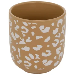 atmosphera Tazas Y Tazones>Set 4 tazas de café LEOPARDI de porcelana