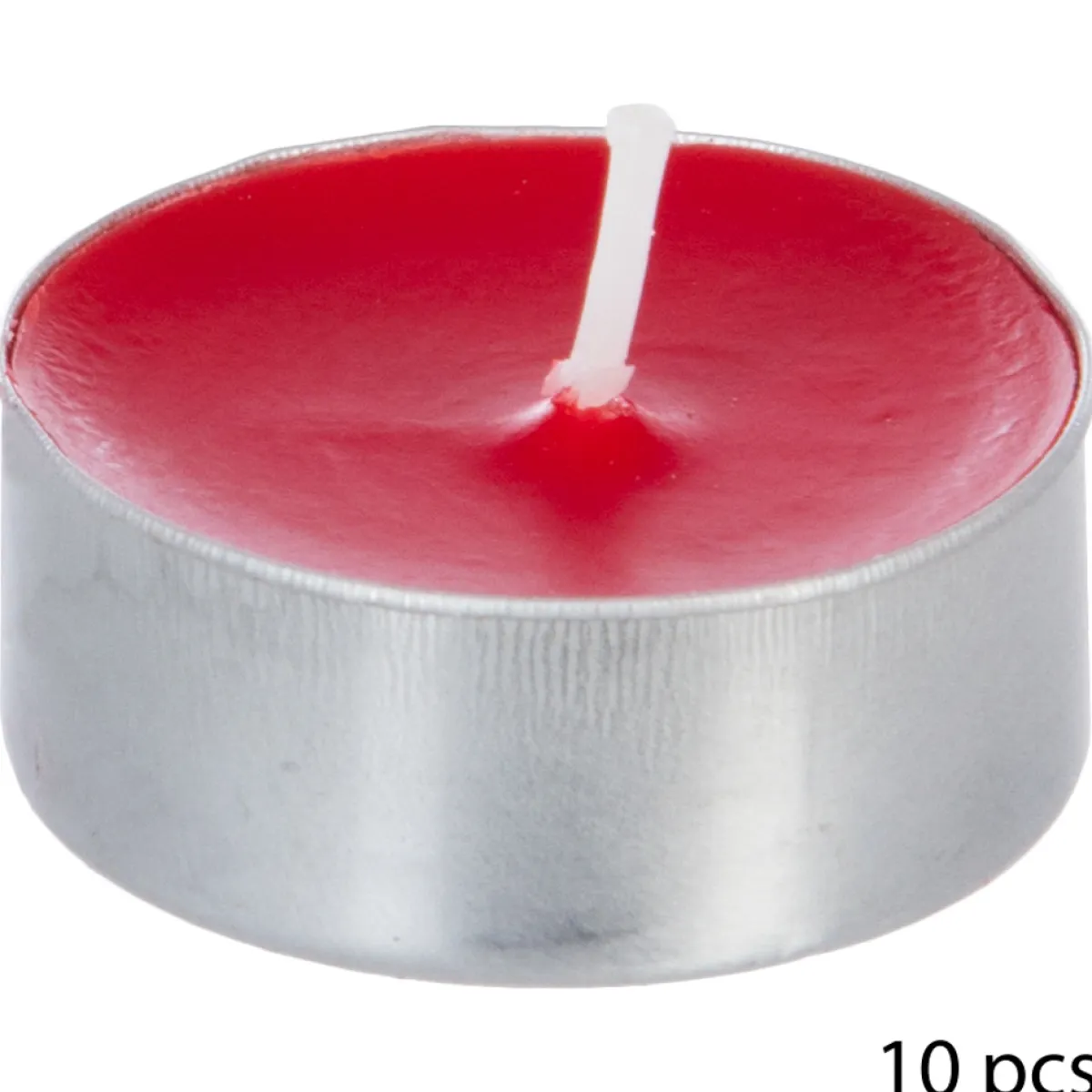 atmosphera Velas>Set 10 Velas Tealight Aroma Frutos Rojos