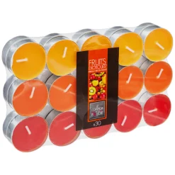 atmosphera Velas>Set 30 Velas Tealight Frutas Tropicales