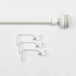 Varillas Y Accesorios>Set Barra Cortina Extensible 210-380Cm