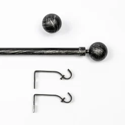 atmosphera Varillas Y Accesorios>Set Barra Cortina Extensible 120-210Cm