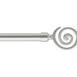 Varillas Y Accesorios>Set barra extensible ZOLA plateado 120-210cm