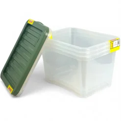 Caja Múltiple>Set de 3 cajas de almacenamiento QUASAR 28L