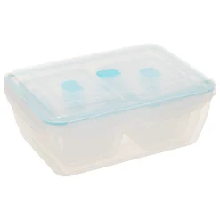 5five Cajas Y Frascos>Set de 7 herméticos rectangulares de polipropileno