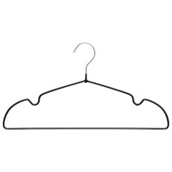 5five Perchas Y Travesaños>Set de 20 perchas negras 21cm