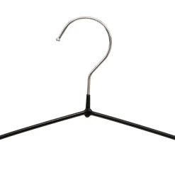 5five Perchas Y Travesaños>Set de 20 perchas negras 21cm