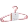Niños atmosphera4kids Almacenamiento>Set De 6 Perchas Plástico Rosa 18x13.5Cm