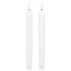 atmosphera Velas>Set de 2 velas TWIST ALOE 22cm LED