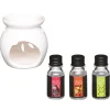 atmosphera Velas>Set De Quemador Y 3 Aceites Aroma Frutas