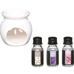 atmosphera Velas>Set De Quemador Y 3 Aceites Aroma Floral