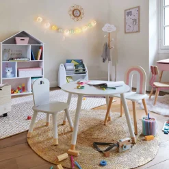 Niños atmosphera4kids Montessori>Silla Douceur Blanca Mdf 50x31.5x32Cm