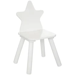 Niños atmosphera4kids Mobiliario>Silla Douceur Estrella Blanca