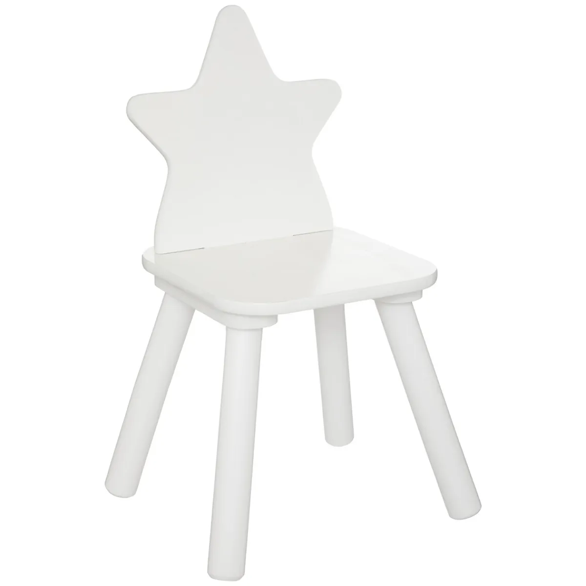 Niños atmosphera4kids Mobiliario>Silla Douceur Estrella Blanca