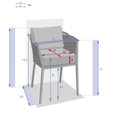 hespéride Sillas Y Pufs De Jardín><noscript><img width=