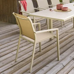 hespéride Sillas Y Pufs De Jardín>Silla ESSENTIA lino y argile