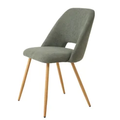 Sillas, Sillones Y Bancos>Silla FRESNO de tela verde