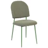 atmosphera Sillas, Sillones Y Bancos>Silla KAMILI de tejido verde